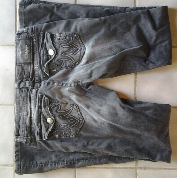 MEK denim  new oaxaca boot cut jeans 27x34 black