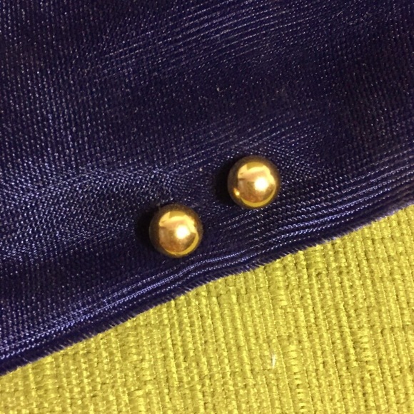Gold filled ball earrings - Picture 2 of 3