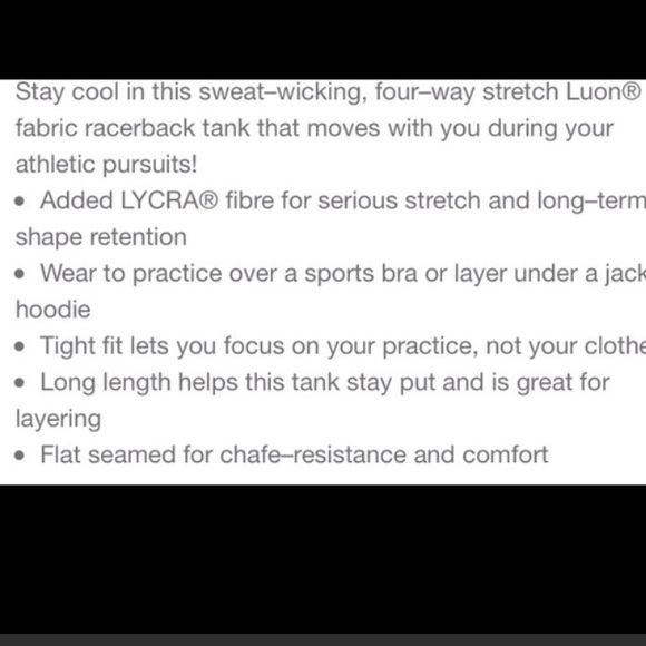 Ivivva Racerback Tank - Picture 4 of 4