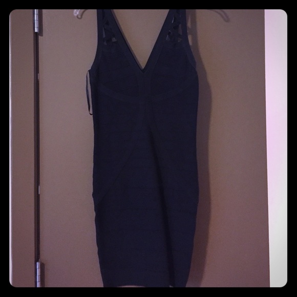 Black bebe dress