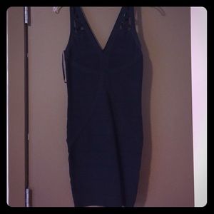 Black bebe dress
