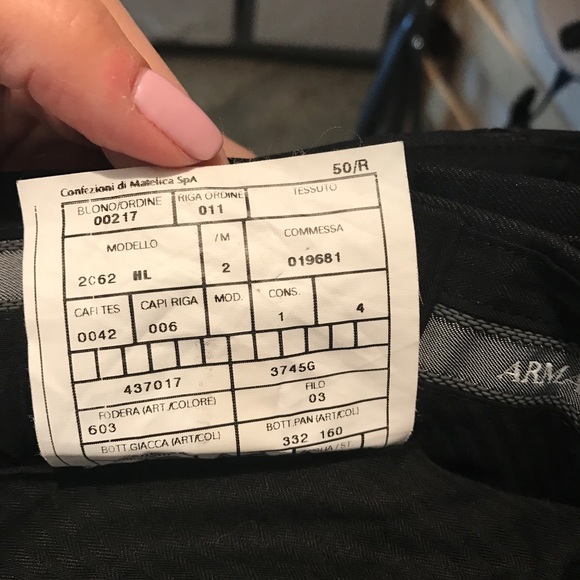 Armani Collezioni striped woolen suit - Picture 5 of 5