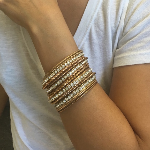 Two-Tone Bangles - Picture 2 of 3