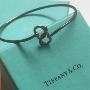 [Tiffany & Co.] Sterling Silver Rare Heart Cuff