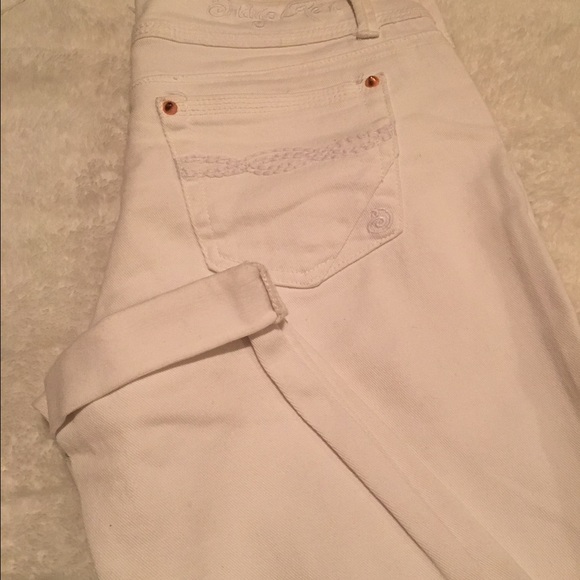 Indigo Rein white skinny jeans
