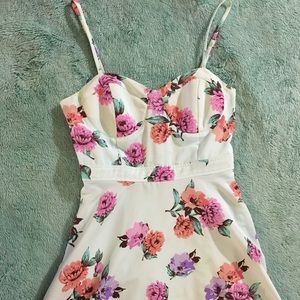 Forever 21 Dresses - F21 Mint Floral Dress Forever 21 Dresses - F21 Mint Floral Dress
