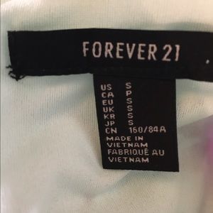 Forever 21 Dresses - F21 Mint Floral Dress Forever 21 Dresses - F21 Mint Floral Dress