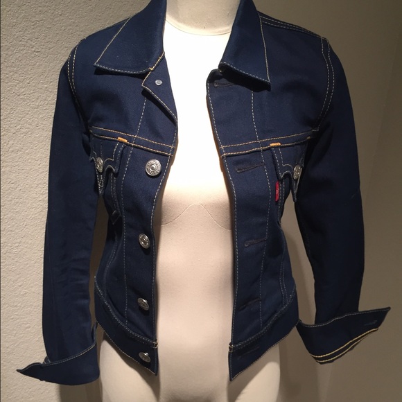 Dark navy denim jacket