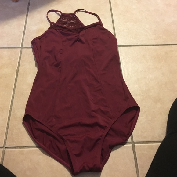 Maroon Leotard