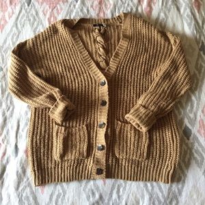 Urban Outfitters BDG braided back cardigan