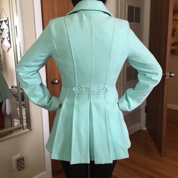 Xhilaration Jackets & Blazers - Mint Peacoat