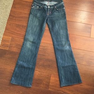 Rock & Republic ultra low rise Jaguar bootcut jean