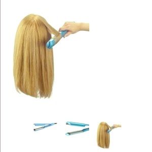 Baby Bliss flip curl flat irons