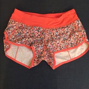 Lulu lemons running shorts