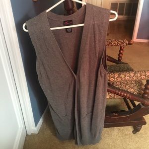 Grey vest