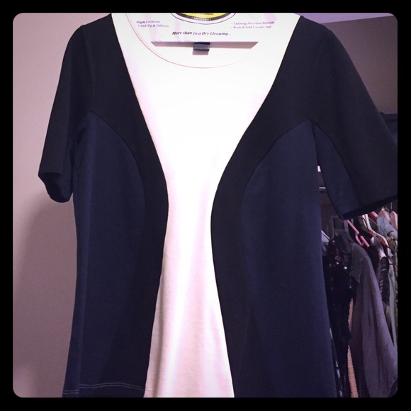 Navy and black Ann Taylor
