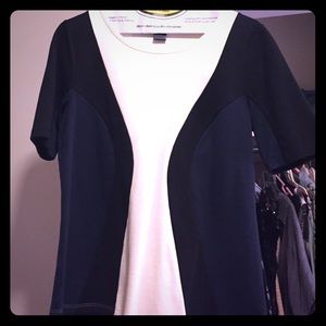Navy and black Ann Taylor