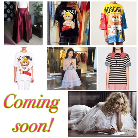 Moschino dress, shirt and more!