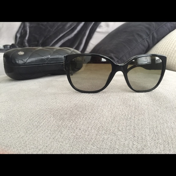 Chanel tweed sunglasses main image 4