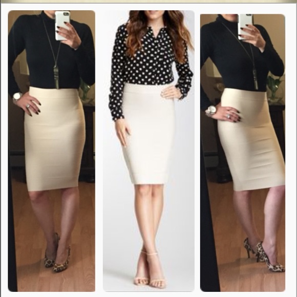 Last๐Host pick๐ทNude bandage skirt - Picture 8 of 13