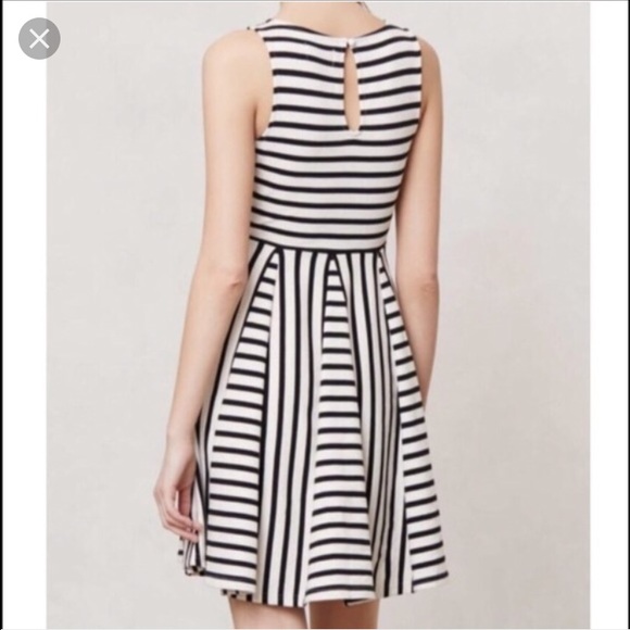 Anthropologie Striped Day Dress Saturday Sunday - Picture 2 of 4