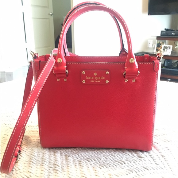 Kade Spade Red Bag