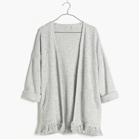 Madewell Memento Fringe Cardigan XXS