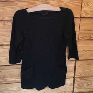 J. McLaughlin black tunic