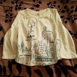 GAP toddler long sleeve shirt