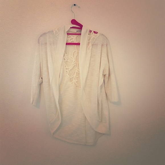 Off white (cream) cardigan