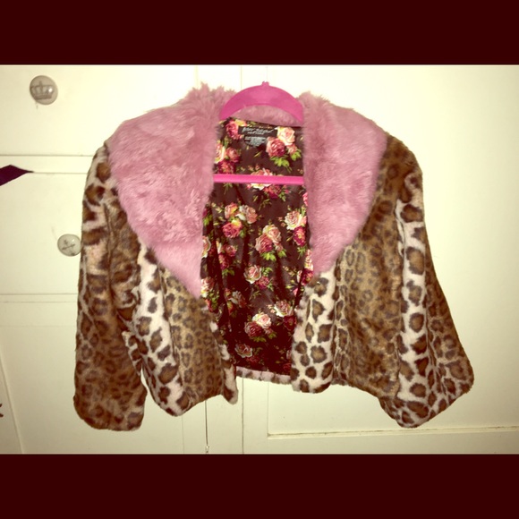 Betsy Johnson half jacket.