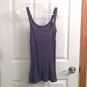 Navy blue stretch tank forever 21