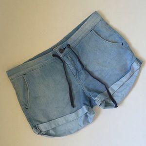 MOTHER soft denim shorts