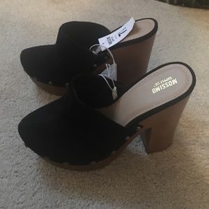 Black clogs