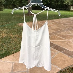 White V Neck Tank Top (available in black & white)