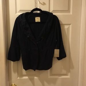 NWT Adorable Allihop anthropologie jacket blue M