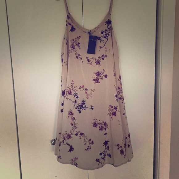 NWT Brandy Melville floral slip dress