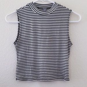 Striped Crop Top