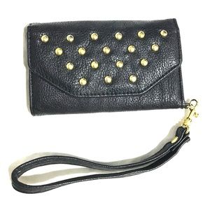 Wrist cell phone holing wallet