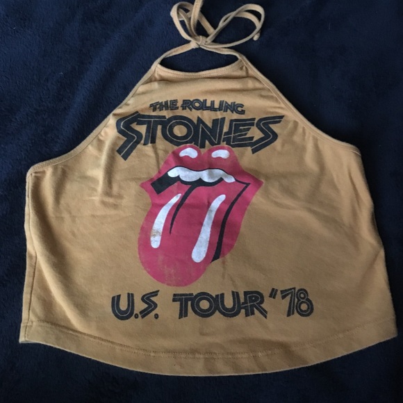 VINTAGE ROLLING STONES HALTER
