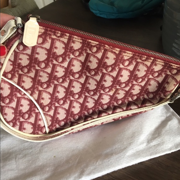 Authentic Christian Dior Saddle Pouch.