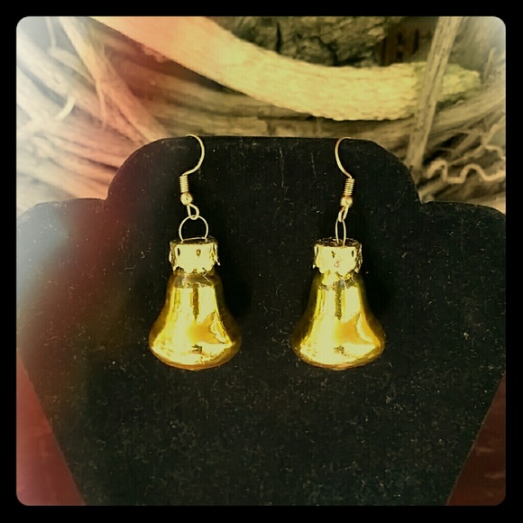 🔔 New Vintage Bell Unique Gold Earrings