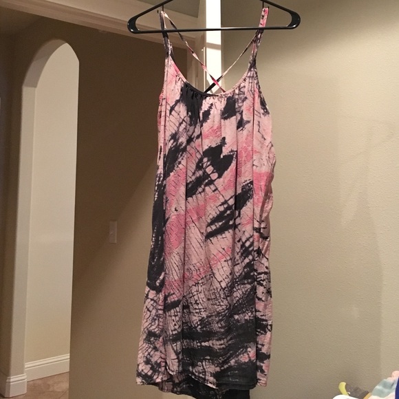 Brand new Gypsy 05 silk tie dye mini dress