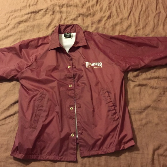 Thrasher "skate and destroy" windbreaker