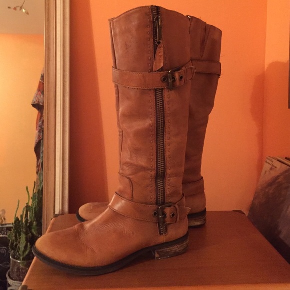 REAL leather riding boots