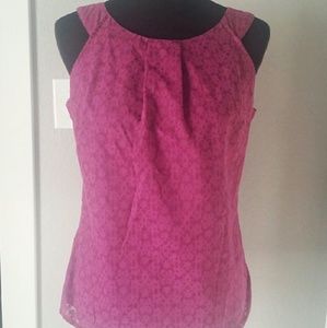Sleeveless Purple Top