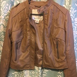 Arden B faux leather jacket