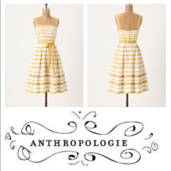 Anthropologie sun shades dress, sz 4