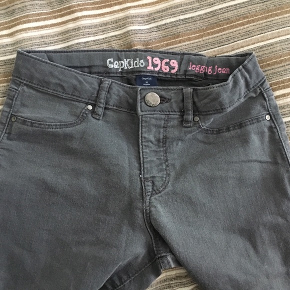 Gray Jegging for Girl's - Picture 4 of 4