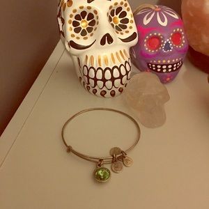 Alex & Ani August Birthstone Bangle